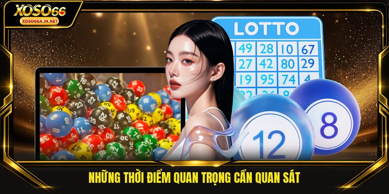 Những thời điểm quan trọng cần quan sát